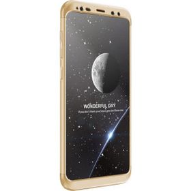 Microsonic Samsung Galaxy S9 Plus Double Dip 360 Protective Gold Kılıf