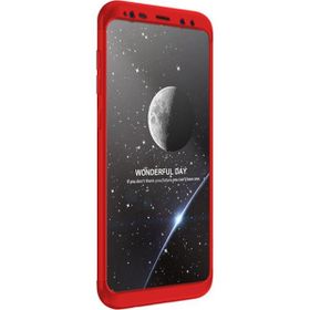 Microsonic Samsung Galaxy S9 Plus Double Dip 360 Protective Kırmızı Kılıf