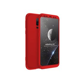 Microsonic Samsung Galaxy S9 Plus Double Dip 360 Protective Kırmızı Kılıf