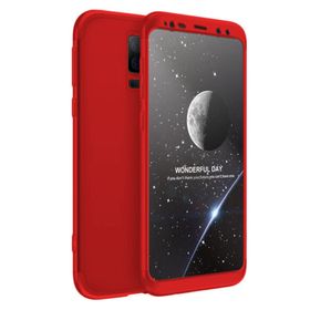 Microsonic Samsung Galaxy S9 Plus Double Dip 360 Protective Kırmızı Kılıf
