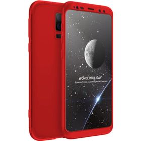 Microsonic Samsung Galaxy S9 Plus Double Dip 360 Protective Kırmızı Kılıf