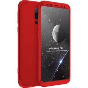 Microsonic Samsung Galaxy S9 Plus Double Dip 360 Protective Kırmızı Kılıf