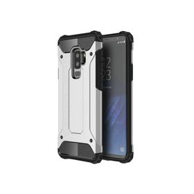 Microsonic Samsung Galaxy S9 Plus Rugged Armor Gümüş Kılıf