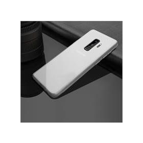 Microsonic Samsung Galaxy S9 Plus Transparent Soft Beyaz Kılıf