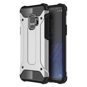 Microsonic Samsung Galaxy S9 Rugged Armor Gümüş Kılıf
