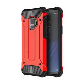 Microsonic Samsung Galaxy S9 Rugged Armor Kırmızı Kılıf