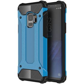 Microsonic Samsung Galaxy S9 Rugged Armor Mavi Kılıf