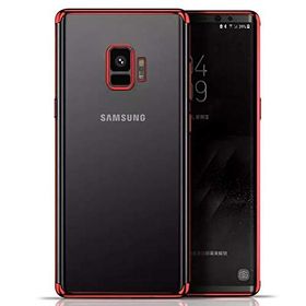 Microsonic Samsung Galaxy S9 Skyfall Transparent Clear Kırmızı Kılıf