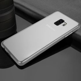 Microsonic Samsung Galaxy S9 Transparent Soft Beyaz Kılıf