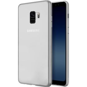 Microsonic Samsung Galaxy S9 Transparent Soft Beyaz Kılıf