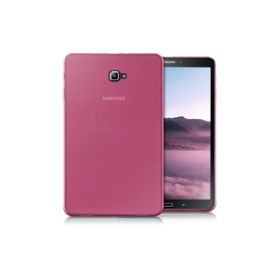 Microsonic Samsung Galaxy Tab A 10.1 İnç (2016) T580 Transparent Soft Pembe Kılıf