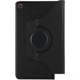Microsonic Samsung Galaxy Tab A 10.1 İnç T510 360 Rotating Stand Deri Siyah Kılıf