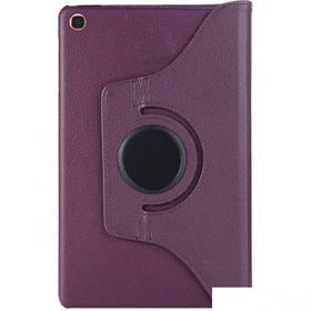 Microsonic Samsung Galaxy Tab A 10.1 İnç T510 360 Rotating Stand Deri Siyah Kılıf