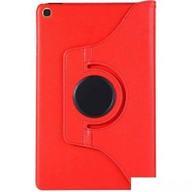 Microsonic Samsung Galaxy Tab A 10.1 İnç T510 360 Rotating Stand Deri Siyah Kılıf