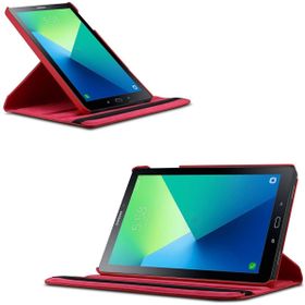 Microsonic Samsung Galaxy Tab A 10.1inç P580 360 Rotating Stand Deri Mor Kılıf
