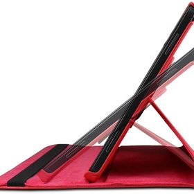 Microsonic Samsung Galaxy Tab A 10.1inç P580 360 Rotating Stand Deri Mor Kılıf