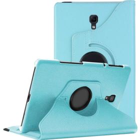 Microsonic Samsung Galaxy Tab A 10.5'' T590 360 Rotating Stand Deri Mavi Kılıf