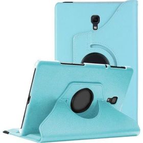 Microsonic Samsung Galaxy Tab A 10.5'' T590 360 Rotating Stand Deri Mavi Kılıf