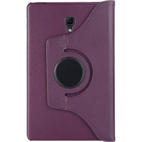 Microsonic Samsung Galaxy Tab A 10.5'' T590 360 Rotating Stand Deri Mor Kılıf
