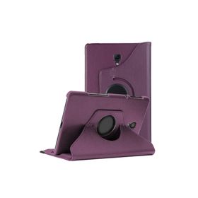 Microsonic Samsung Galaxy Tab A 10.5'' T590 360 Rotating Stand Deri Mor Kılıf