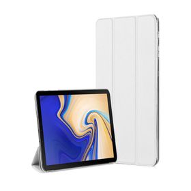 Microsonic Samsung Galaxy Tab A 10.5'' T590 Smart Case Ve Arka Beyaz Kılıf