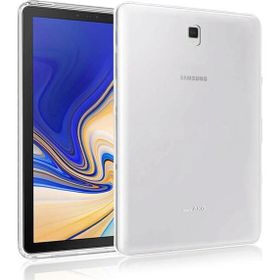 Microsonic Samsung Galaxy Tab A Uyumlu 10.5'' T590 Transparent Soft Beyaz Kılıf