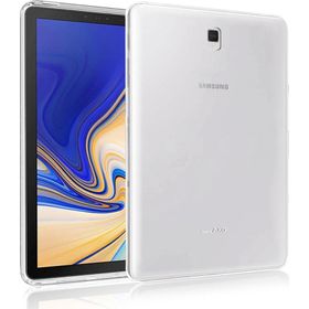 Microsonic Samsung Galaxy Tab A Uyumlu 10.5'' T590 Transparent Soft Beyaz Kılıf