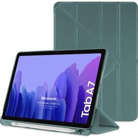 Microsonic Samsung Galaxy Tab A7 10.4 T500 Pencil Koyu Yeşil Kılıf