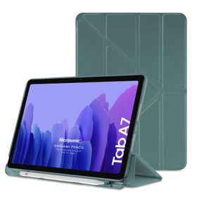 Microsonic Samsung Galaxy Tab A7 10.4 T500 Pencil Koyu Yeşil Kılıf