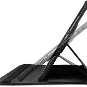 Microsonic Samsung Galaxy Tab S3 9.7inç T820/T825 360 Dönerli Stand Deri Pembe Kılıf