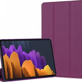 Microsonic Samsung Galaxy Tab S7 Plus T970 Slim Translucent Back Smart Cover Mor Kılıf