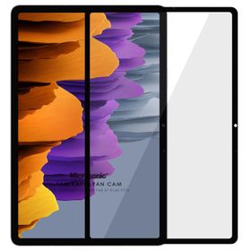 Microsonic Samsung Galaxy Tab S7 Plus Uyumlu T970 Tam Kaplayan Siyah Ekran Koruyucu