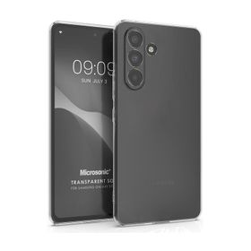 Microsonic Samsung Galaxy Uyumlu S23 Fe Transparent Soft Cep Telefonu Kılıfı