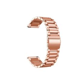 Microsonic Samsung Galaxy Watch 3 41 mm Uyumlu Rose Gold Metal Stainless Steel Kordon