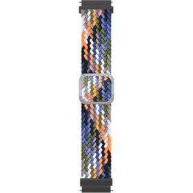 Microsonic Samsung Galaxy Watch 3 45 mm Braided Loop Band Renkli Kordon