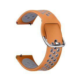 Microsonic Samsung Galaxy Watch 3 45 mm Turuncu Koyu Gri Kordon