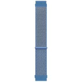 Microsonic Samsung Galaxy Watch 4 40 mm Hasırlı Woven Sport Loop Mavi Kordon