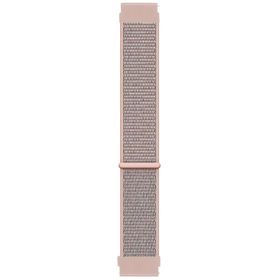 Microsonic Samsung Galaxy Watch 4 40 mm Hasırlı Woven Sport Loop Rose Gold Kordon