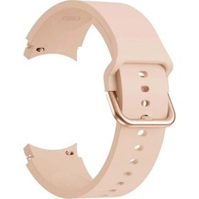 Microsonic Samsung Galaxy Watch 4 40 mm Solid Silicone Band Pembe Kordon