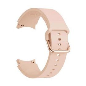 Microsonic Samsung Galaxy Watch 4 40 mm Solid Silicone Band Pembe Kordon