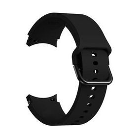 Microsonic Samsung Galaxy Watch 4 40 mm Solid Silicone Band Siyah Kordon