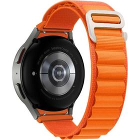 Microsonic Samsung Galaxy Watch 4 44 mm Alpine Loop Turuncu Kordon