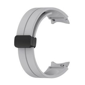 Microsonic Samsung Galaxy Watch 4 44 mm Ribbon Line Gri Kordon