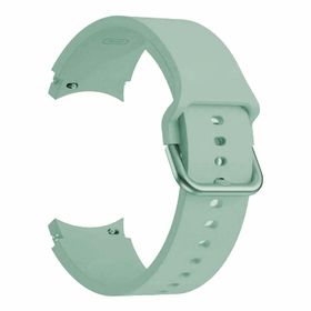 Microsonic Samsung Galaxy Watch 4 44 mm Solid Silikon Band Açık Yeşil Kordon