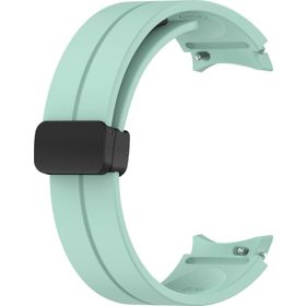 Microsonic Samsung Galaxy Watch 4 Classic 42 mm Ribbon Line Açık Yeşil Kordon