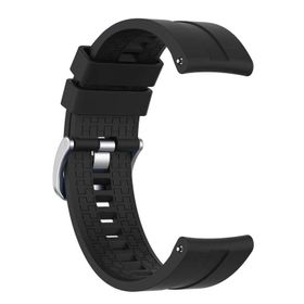 Microsonic Samsung Galaxy Watch 4 Classic 42 mm Silikon Rapidbands Siyah Kordon