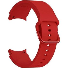 Microsonic Samsung Galaxy Watch 4 Classic 42 mm Solid Silikon Band Kırmızı Kordon