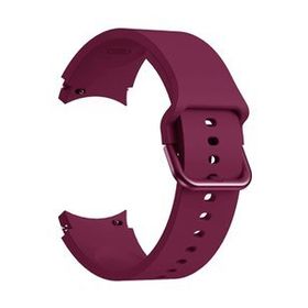 Microsonic Samsung Galaxy Watch 4 Classic 42 mm Solid Silikon Band Mürdüm Kordon