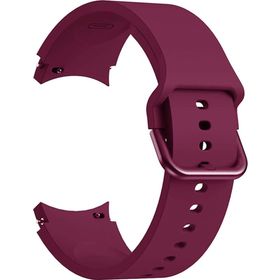 Microsonic Samsung Galaxy Watch 4 Classic 42 mm Solid Silikon Band Mürdüm Kordon