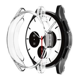 Microsonic Samsung Galaxy Watch 4 Classic 46 mm 360 Full Round Soft Silicone Şeffaf Kılıf